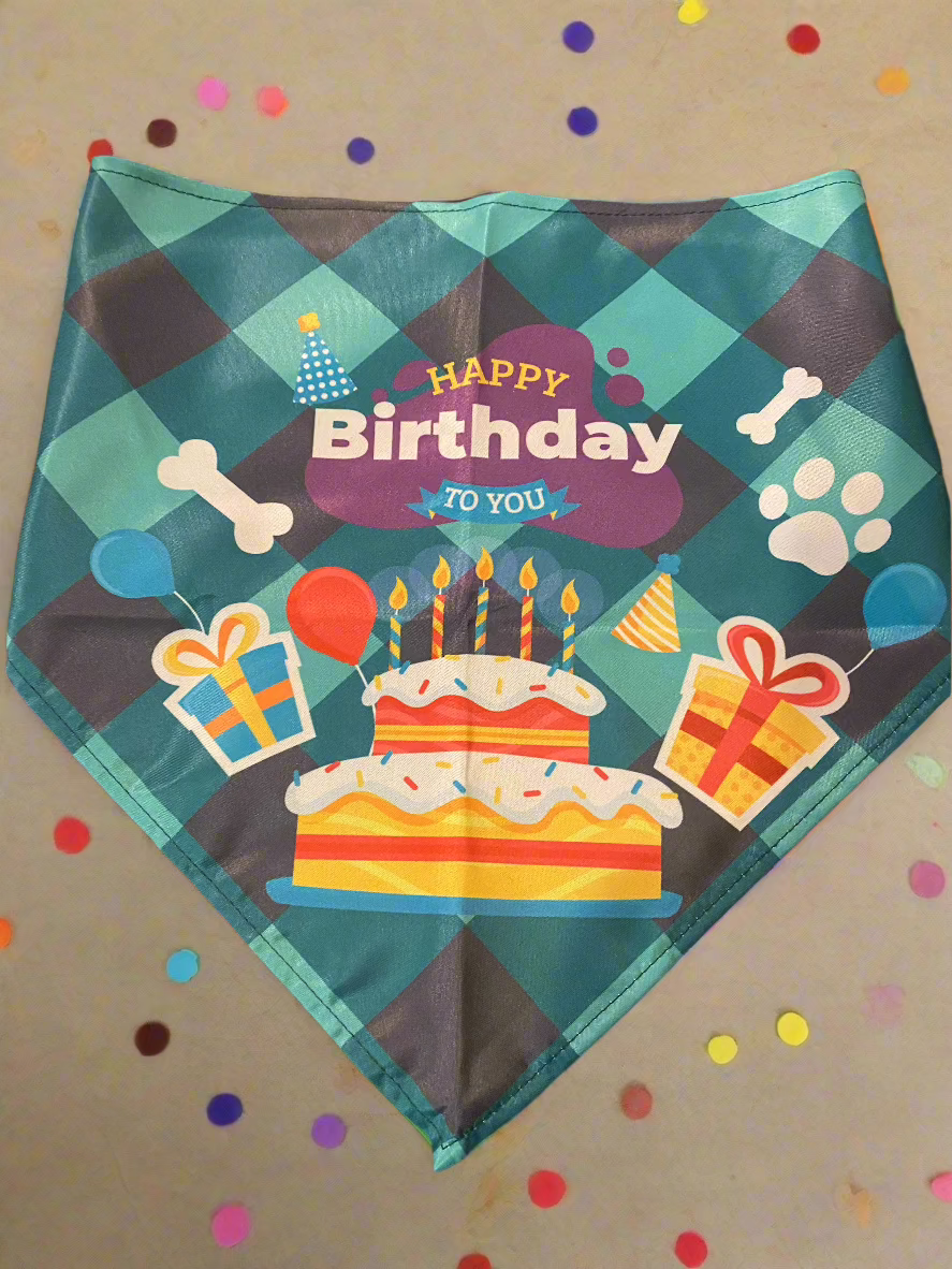 Birthday Bandanas