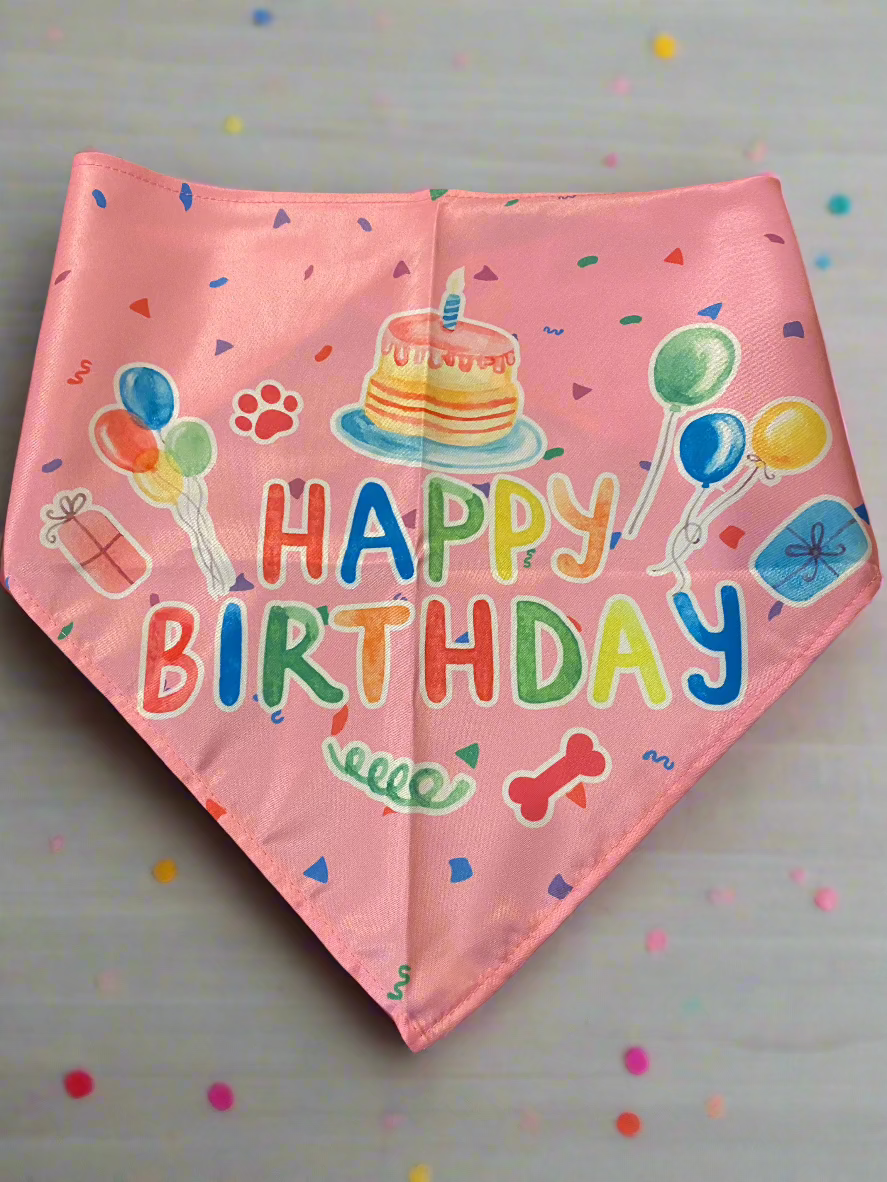 Birthday Bandanas