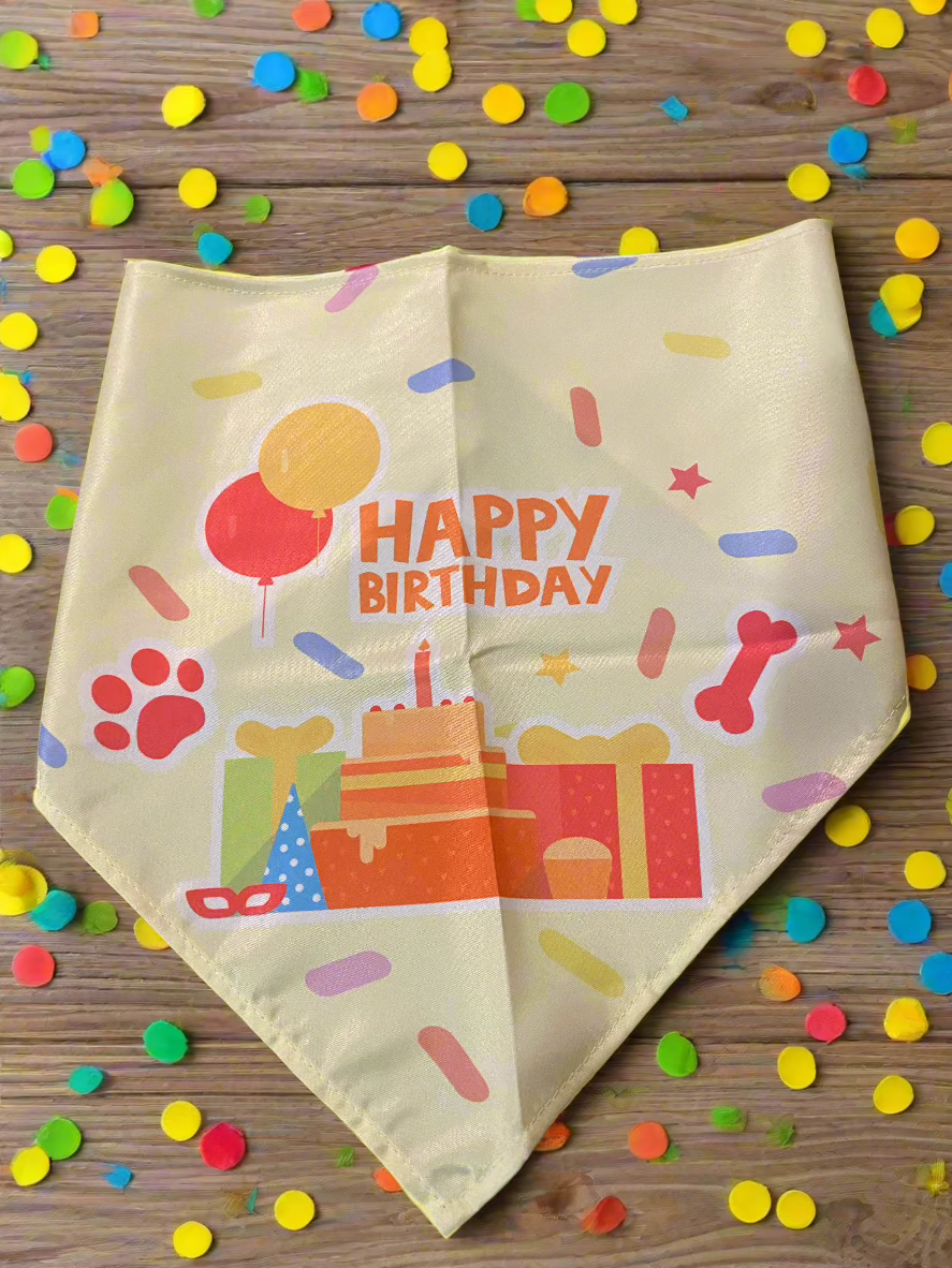 Birthday Bandanas