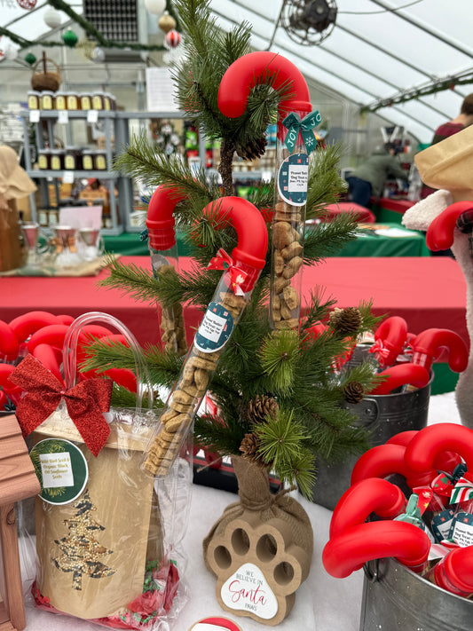 Dog Christmas Candy Cane