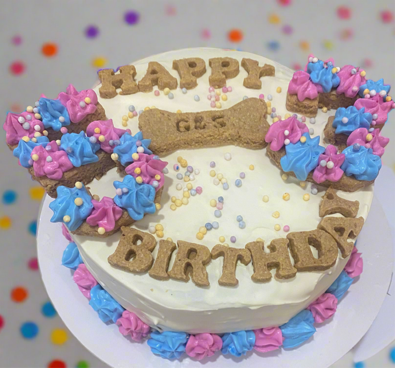 6 inch Custom Birthday Cake - Local Delivery or Pickup only- Delivery Fees May Apply